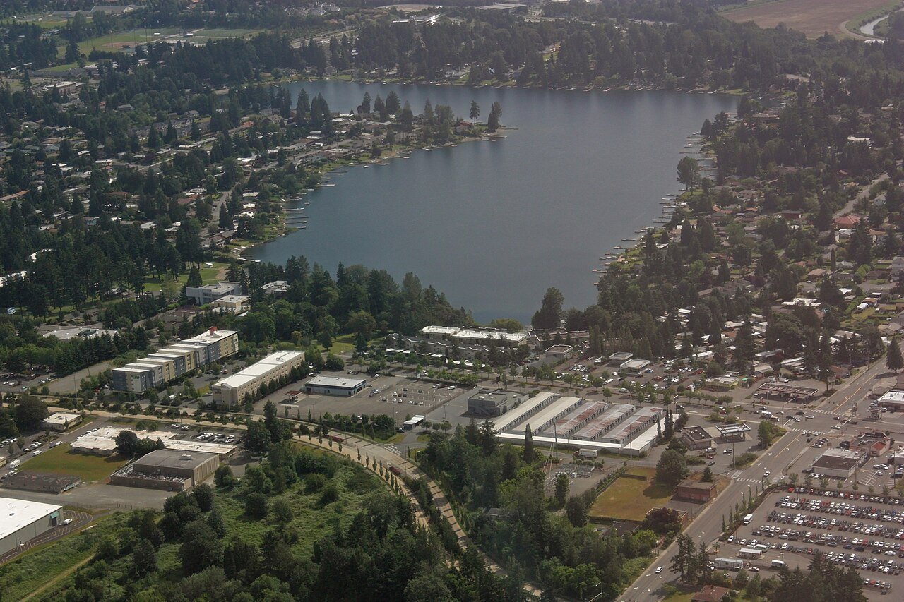Angle Lake in SeaTac, Washington