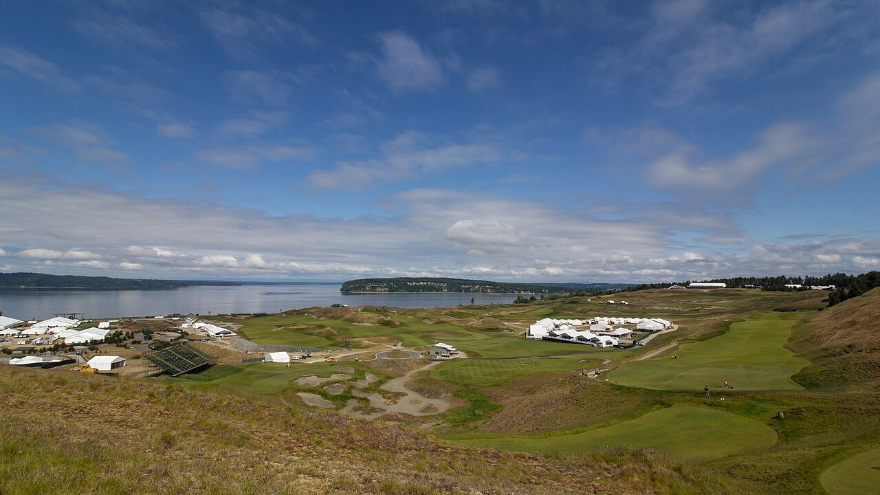 Chambers Bay Golf Course in University Place, Washington