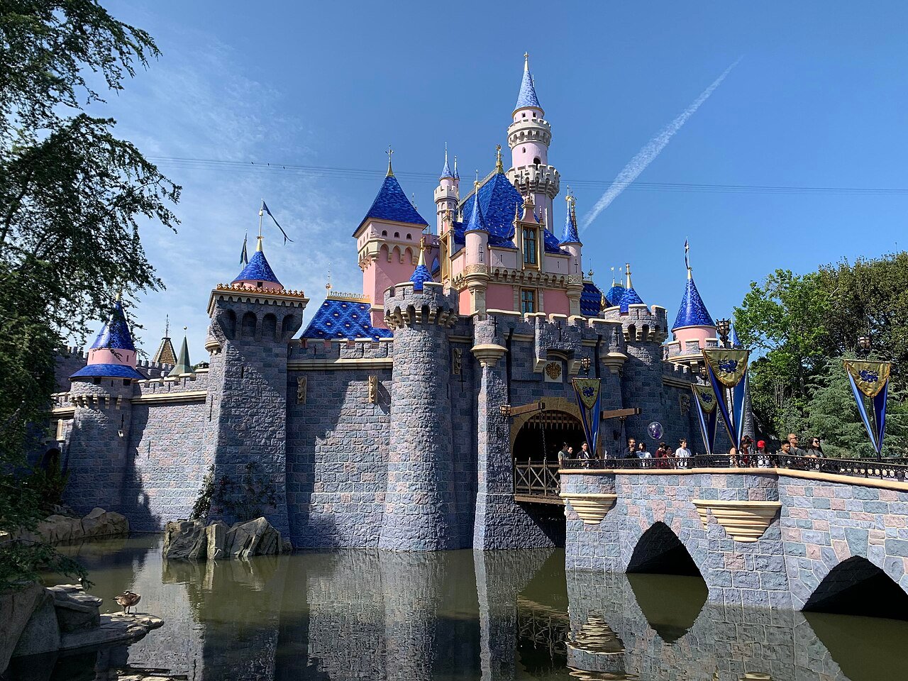 Sleeping Beauty Castle at Disneyland in Anaheim, California