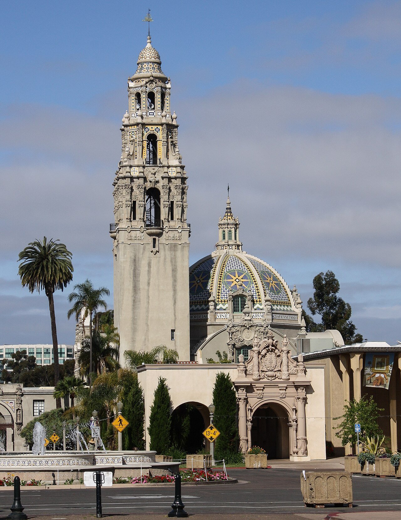 California Tower and Museum of Us in San Diego, California