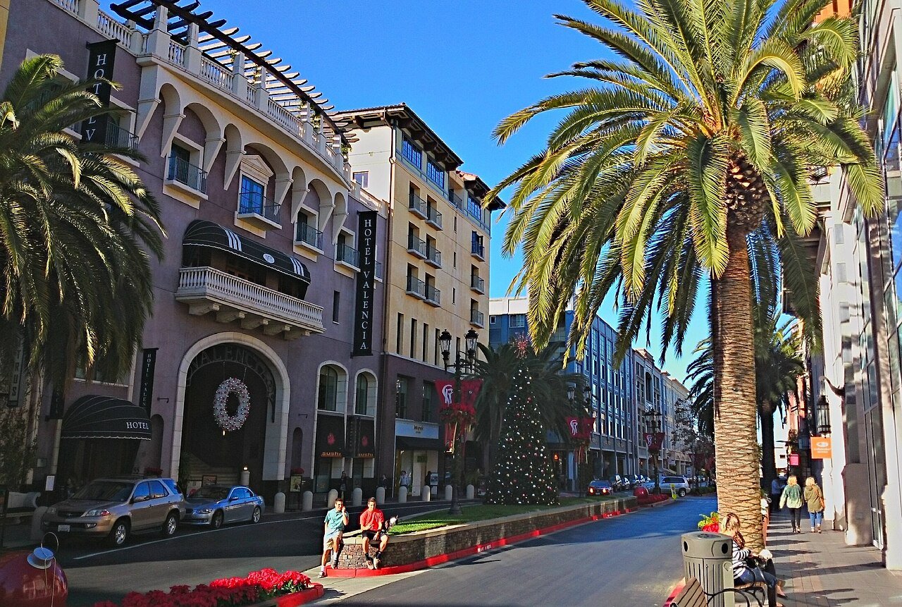 Santana Row in San Jose, California