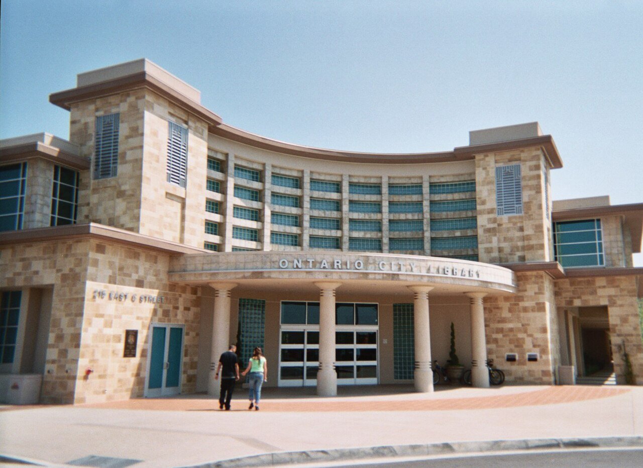 Ovitt Family Community Library in Ontario, California