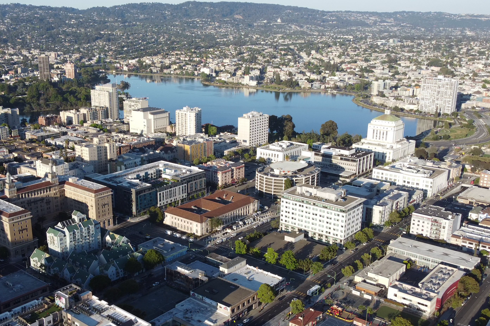 Lake Merritt in Oakland, California