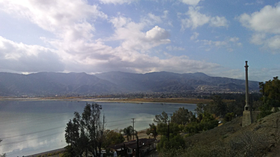 Lake Elsinore in Lake Elsinore, California