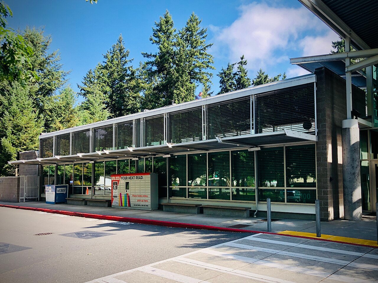 Covington Library in Covington, Washington