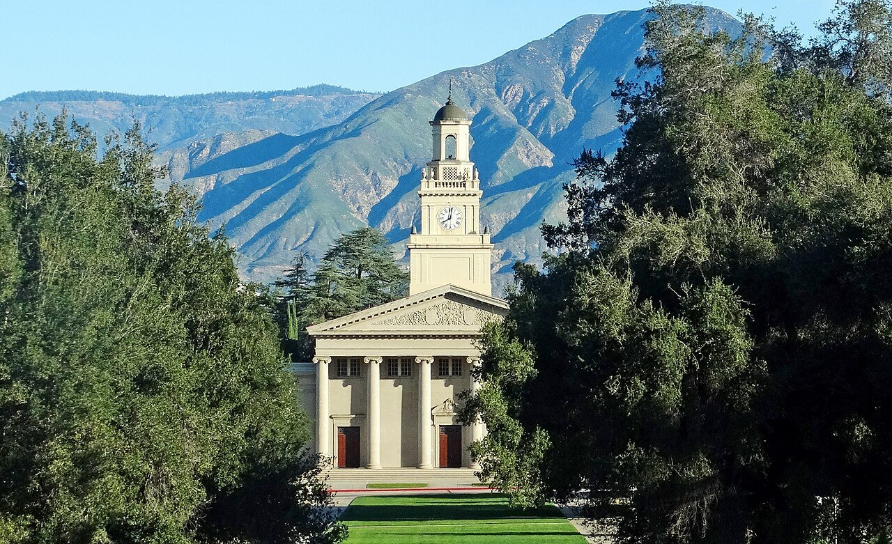 University of Redlands Memorial Chapel in Redlands, California