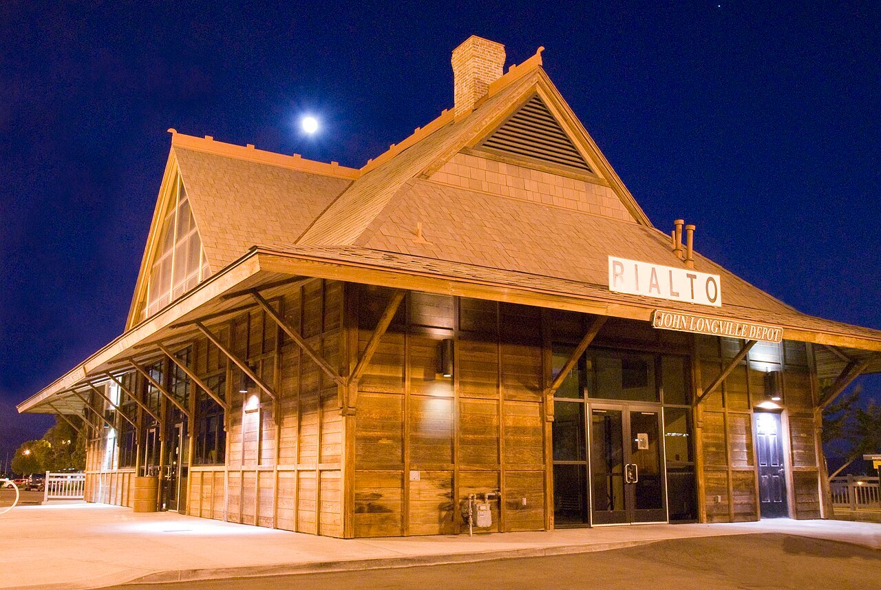 Rialto Depot in Rialto, California
