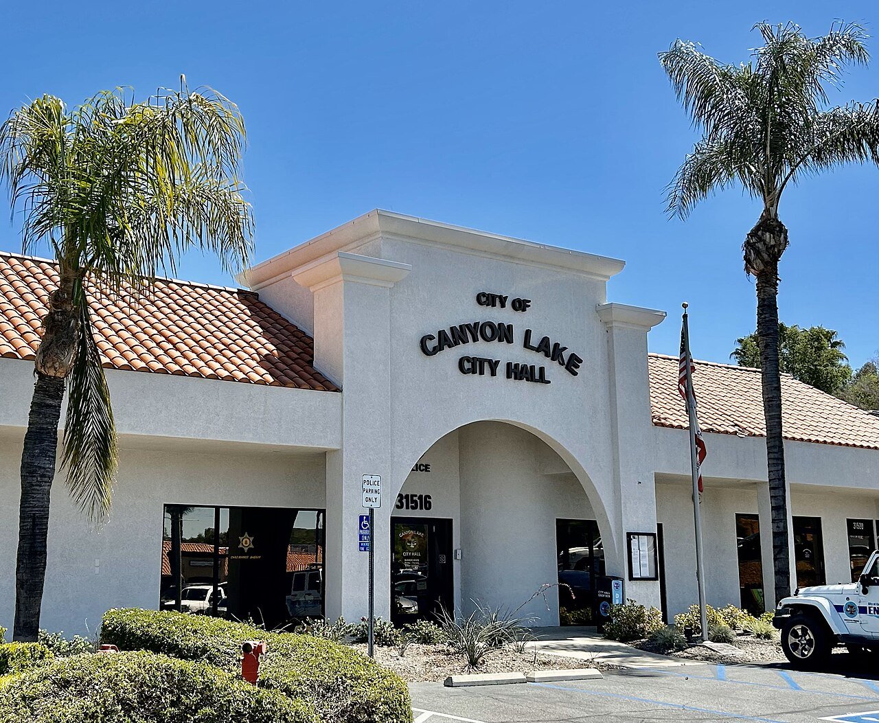 Canyon Lake City Hall in Canyon Lake, California