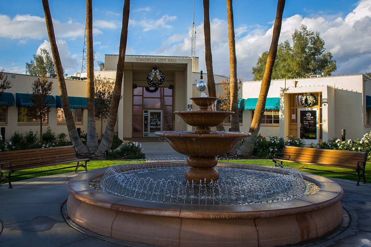 Coachella City Hall in Coachella, California