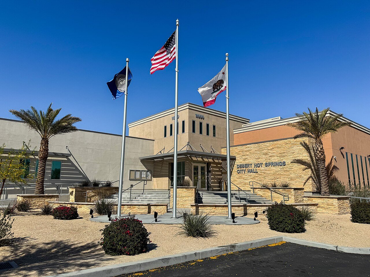 Desert Hot Springs City Hall in Desert Hot Springs, California